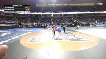 138 lbs Cons. Round 2 - Nadia Rose, Fulton-3 vs Ni`ya Drake, Port Jervis-9