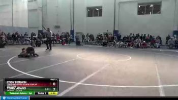 125 lbs 3rd Place Match - Terry Adams, Ursinus College vs Cody Merwin, State University Of New York At Cortland