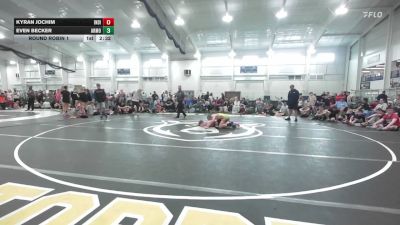 114 lbs Round Robin 1 - Kyran Jochim, Indiana Outlaws - MS vs Even Becker, Armory Athletics - MS