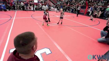 60 lbs Consi Of 8 #2 - Liam Baughman, Blackwell Wrestling Club vs Ace Ward, Blackwell Wrestling Club