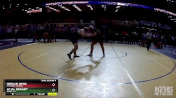 3A 220 lbs Cons. Round 1 - Hernan Ortiz, Ft Pierce Central vs Ni`jah Drawdy, Plant City