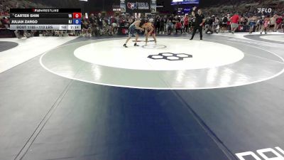 113 lbs Champ. Rd Of 64 - Carter Shin, VA vs Julian Zargo, NJ