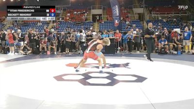 120 lbs Champ. Rd Of 64 - Titan Friederichs, MN vs Beckett Rehorst, SD
