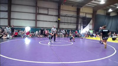 60 lbs Cons. Round 1 - Kennedy (boog) Wheeler, Contenders Wrestling Academy vs Norah Albadri, Greater Heights Wrestling