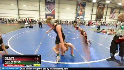 96 lbs Rd# 7- 10:45am Saturday Final Pool - Rye Davis, Nebraska Elite vs Nash Johnston, SELECT Utah