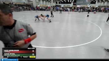 119 lbs Cons. Round 5 - Alex Herburger, Colorado vs Gavin Ryhal, Bad Karma Wrestling Club