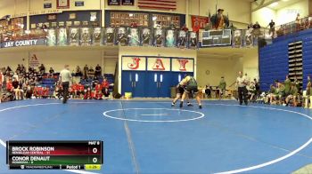 215 lbs Champ Round 1 (16 Team) - Brock Robinson, Renselear Central vs Conor Denaut, Monrovia