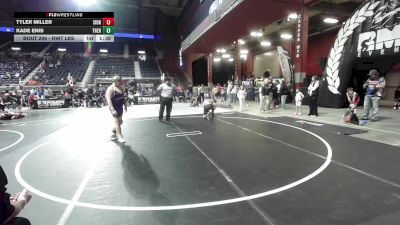 Rr Rnd 1 - Tyler Miller, Sidney WC vs Kade Enis, Thermopolis WC