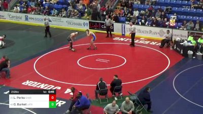 212 lbs Consi Of 16 #1 - Owen Burket, Latrobe vs Logan Perks, Sharon