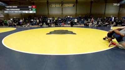 178 lbs Consi Of 8 #2 - Dayne Serio, West Aurora (IL) vs Isai Fernandez, St. John Bosco