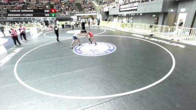 144 lbs Champ. Rd Of 32 - Carlos Adragna, Daniel Cormier Wrestling Club vs Benjamin J Flores, The Wrestling Factory Of Kern