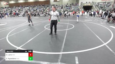 116 lbs Round Of 16 - Darren Lara, Swamp Monsters WC vs Daniel Agredano, Raider WC