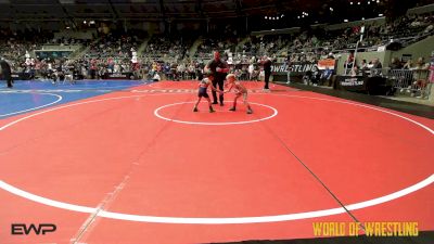 43 lbs Consi Of 4 - Kuper McIntyre, GGB Ohio vs Walker Williams, Team Tulsa Wrestling Club