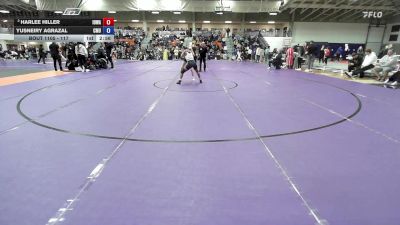 117 lbs Cons. Round 7 - Harlee Hiller, Iowa vs Yusneiry Agrazal, Central Methodist University