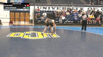 133 lbs Champ. Round 1 - Dylan Roth, Drury vs Aidan Sprague, Indianapolis