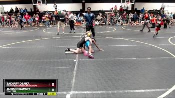 72 lbs Round 1 - Zachary Obaika, Spartanburg Wrestling Academy vs Jackson Ramsey, Team Tiger