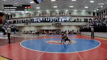 106 lbs 2nd Wrestleback (16 Team) - Keller Stringer, Brantley County HS vs Reggie Turner, Dublin