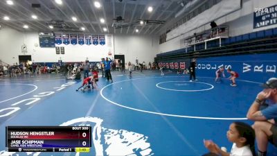 62 lbs Quarterfinal - Hudson Hengstler, Douglas WC vs Jase Schipman, Camel Kids Wrestling