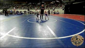 40 lbs Round Of 16 - Stetson Phillips, Smith Wrestling Academy vs Tate Cox, Brawlers