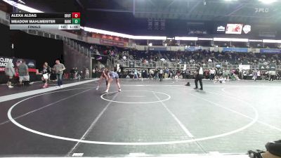 142 lbs Final - Alexa Aldag, Southeast HS vs Meadow Mahlmeister, Darkhorse WC