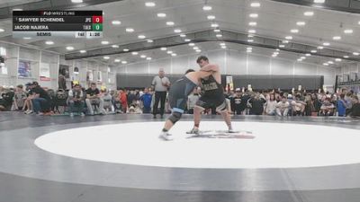 285 lbs Semis - Sawyer Schendel, Jack Pine Savage vs Jacob Najera, Takedown Express W/C
