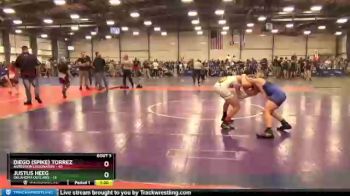 110 lbs Round 1 - Diego (Spike) Torrez, Agression Legionaries vs Justus Heeg, Oklahoma Outlaws