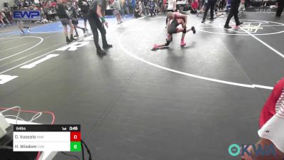 64 lbs Rr Rnd 1 - Otto Vuocolo, Raw Wrestling Club vs Hunter Wisdom, Caney Valley Wrestling