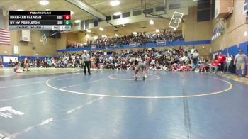 100lbs Champ. Round 2 - Shan-Lee Salazar, Orting (Girls) vs Ny Ny Pendleton, Edmonds-Woodway (Girls)