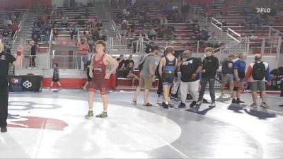 138 lbs Champ. Round 2 - Brady Slicker, Bad Karma Wrestling Club vs Adam Hoch, Alpha Elite Wrestling