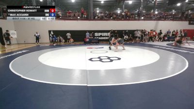 97 kg Champ. Rd Of 32 - Christopher Howatt, Cobra vs Max Acciardi, Southwest Wrestling Club