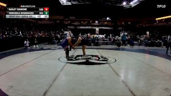Girls 165 lbs Cons. Round 3 - Veronica Rodriguez, Miyamura vs Bailey Ramone, Farmington