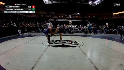 Girls 165 lbs Cons. Round 3 - Veronica Rodriguez, Miyamura vs Bailey Ramone, Farmington