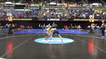 133 lbs Prelim - Chase Creque, Baldwin Wallace vs Wyatt Unser, Wis.-Eau Claire