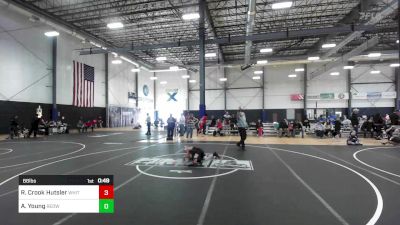 66 lbs Quarterfinal - Raiden Crook Hutsler, White River Jr. WC vs Alexander Young, Redwood WC