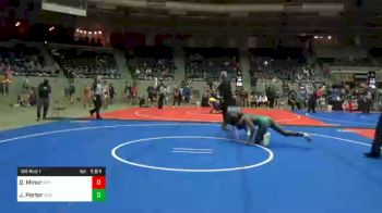 182 lbs Prelims - Quan Minor, Blue T Panthers vs Jay Porter, Scissortail Wrestling Club