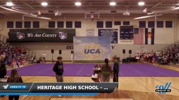 Heritage High School - Small Varsity Coed [2022 Small Varsity Coed Day 1] 2022 UCA Colorado Regional
