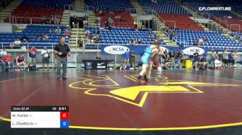 132 lbs Cons 32 #1 - Wiley Kahler, Pennsylvania vs Luke Chaddock, Ohio