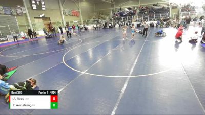 90 lbs Semifinal - Eli Armstrong, East Idaho Elite vs Abel Reed, Southern Idaho WC