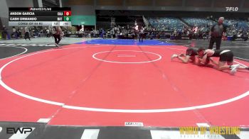 135 lbs Consi Of 64 #2 - Anson Garcia, Calaveras vs Cash Ormando, Mat Time