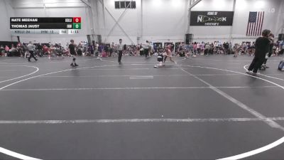 113 lbs Semis & 1st Wrestleback (8 Team) - Nate Meehan, Kraken Blue vs Thomas Jaust, Iron Horse White