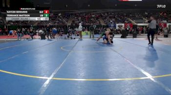 215 lbs Champ. Round 1 - Kaycen Edwards, Blackfoot vs Terrance Mattson, Lowry