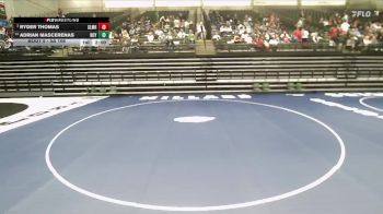 5A 106 lbs Champ. Round 1 - Ryder Thomas, Salem Hills vs Adrian Mascerenas, Roy