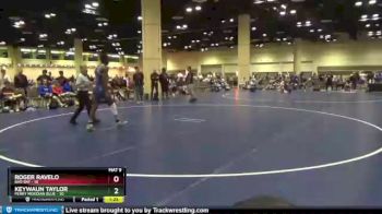 160 lbs Round 2 (10 Team) - Roger Ravelo, Bad Bay vs Keywaun Taylor, Perry Meridian Blue