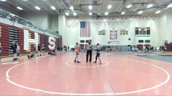 100 lbs Cons. Semi - Vaden Skrogrand, South Middle School vs Porter Nightingale, Mountain Home Middle School