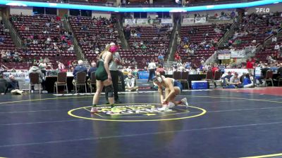142 lbs First Round - Ava Golding, Kiski Area-G vs Martyna Bonning, Wyoming Area-G