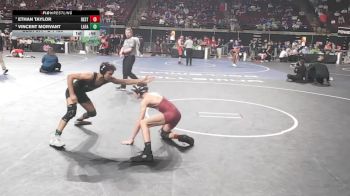 D 1 120 lbs Cons. Round 4 - Vincent Morvant, Lafayette vs Ethan Taylor, Destrehan