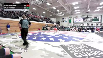 165 lbs Placement Matches (8 Team) - Wyatt Anderson, Parkston vs Kaleb Johnson, Kingsbury County