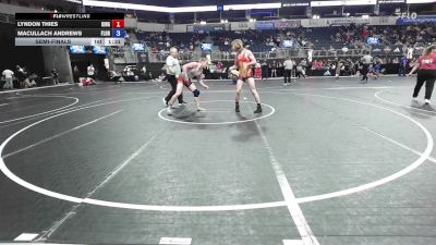 174 lbs Semifinal - Lyndon Thies, King Select vs Macullach Andrews, Florida National Wrestling Team