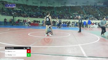 120 lbs Round Of 16 - Eli Berry, Team Berry vs Chace Risley, Team Choctaw