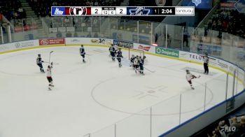 Cal Uens Puts Quebec Remparts Ahead With Far-Side Wrister